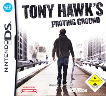 Tony Hawk's Proving Ground (Europe) (En,Fr,De,Es,It) box cover front